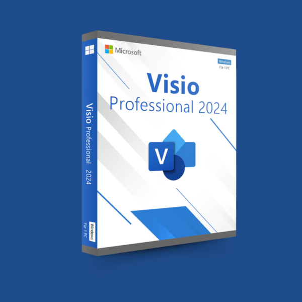 Visio Professional 2024 Retail Bind Key (1 PC)