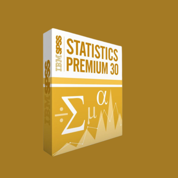 IBM SPSS Statistics Premium Subscription 30 Version 1 PC/Mac 1 Key Lifetime