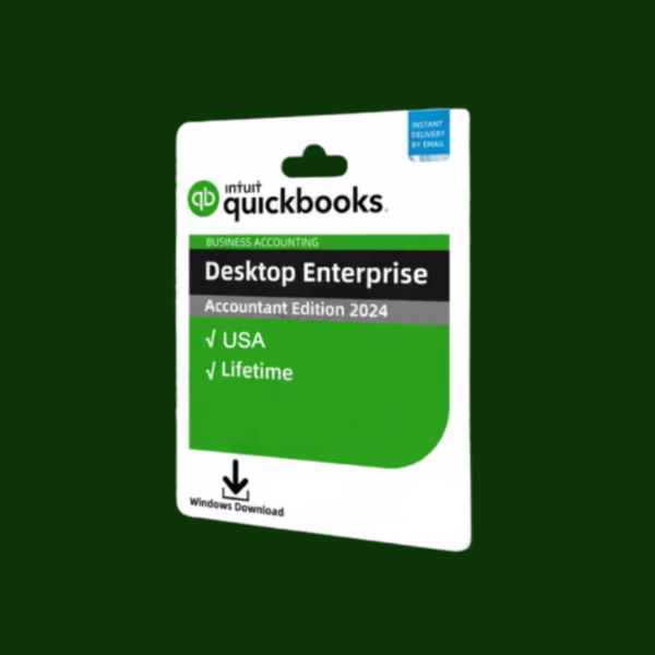 QuickBooks Desktop Enterprise Accountant Edition 2024 CA for Windows